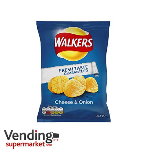 Walkers Cheese and Onion Crisps (32 Bags) £18.36