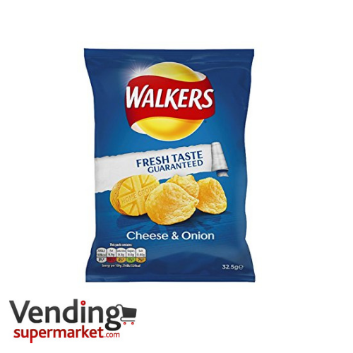 Walkers Cheese and Onion Crisps (32 Bags) £20.40